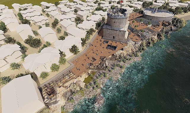 Antalya Büyükşehir’den Hıdırlık Kulesi çevresine seyir terası projesi