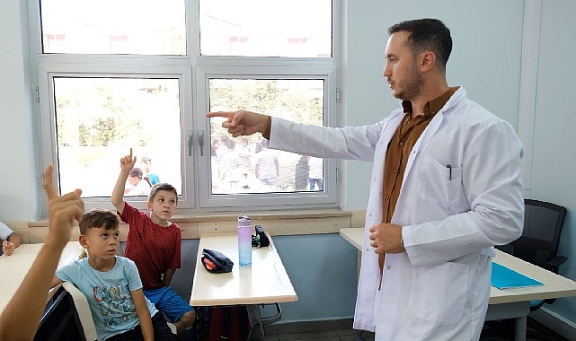 Büyükşehir’in Bilgievleri’nde Öğrenciler Çok Mutlu