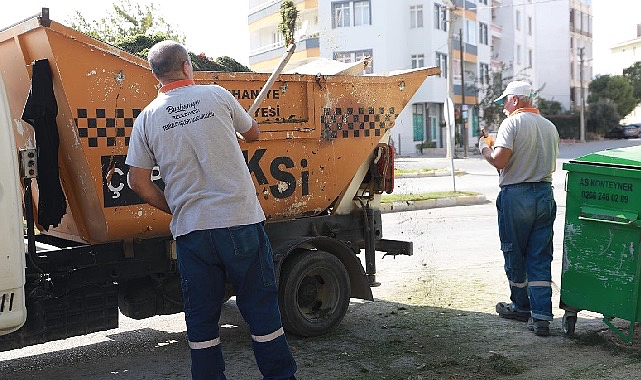 Temiz Burhaniye için Ekipler hep Sahada