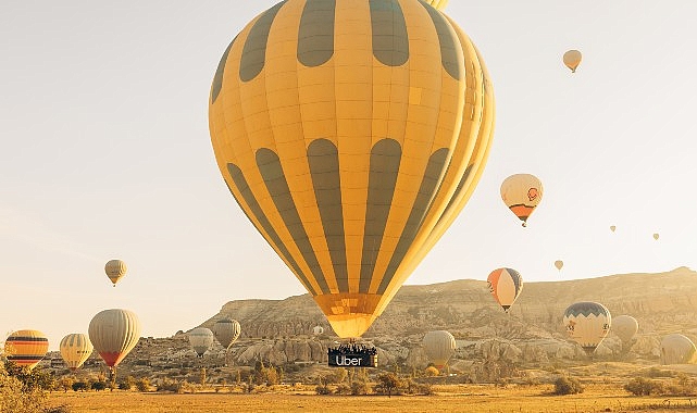 Uber’in dünyada ilk kez sunacağı Uber Balon, Kapadokya’dan havalanıyor