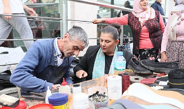 Köşklü vatandaşlar ve esnaf Çerçioğlu’na yoğun ilgi gösterdi 