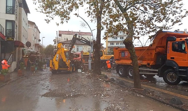 Şile’ye 94 personel, 38 araçla müdahale edildi