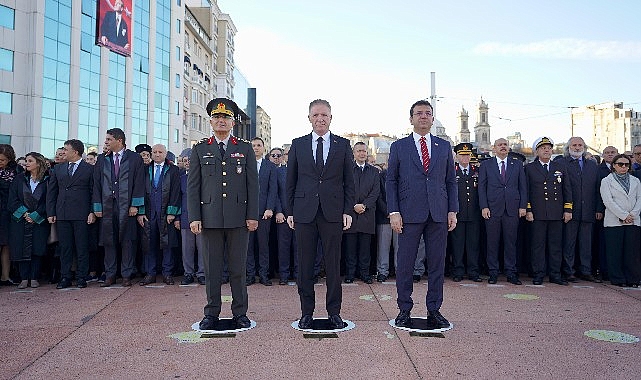 Ulu Önder Mustafa Kemal Atatürk, Taksim’de anıldı