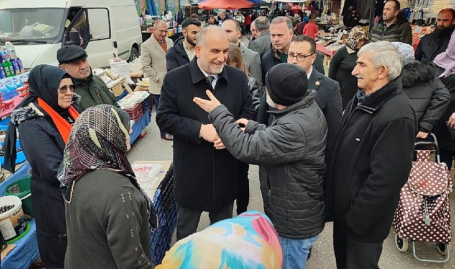 Başkan Sandıkçı’ya Vatandaşlardan Sevgi Seli