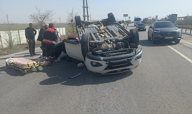 İzmir AKS Ambulans Servisi ekibi Konya’da hayat kurtardı