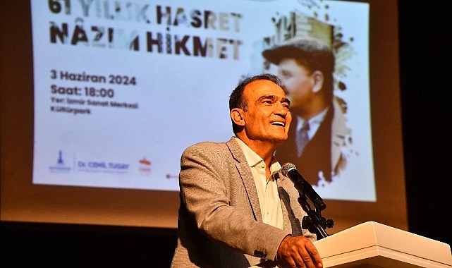 Nâzım Hikmet İzmir’de anıldı