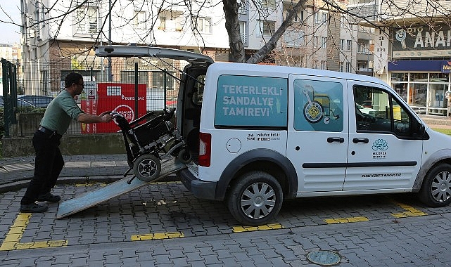 Nilüfer’de tekerlekli sandalye tamir hizmetine büyük ilgi