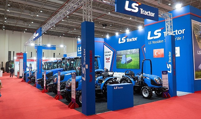 LS Traktör, AGROEXPO 20. Uluslararası Tarım ve Hayvancılık Fuarı’nda  çiftçilerden büyük ilgi gördü