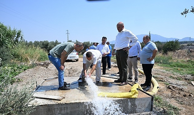 Büyükşehir’den Tiyenli Mahallesi’ne Yeni İçme Suyu Sondajı