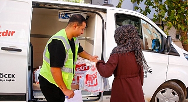 Büyükşehir’den çocuklara 773 bin 400 litre süt desteği
