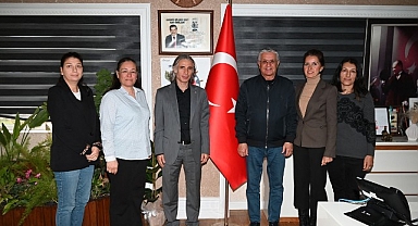 Göynük Ortaokulu’ndan Başkan Topaloğlu’na ziyaret