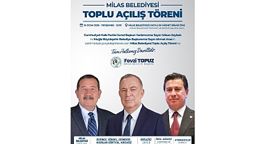 Milas Belediyesi Toplu Açılış Töreni Gerçekleştirecek