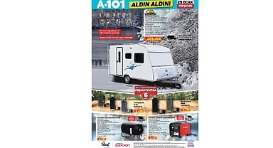 29 Ocak’ta Karavan A101’de!