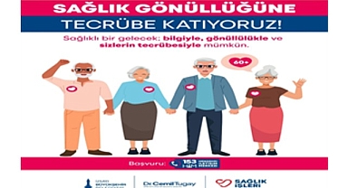 60+ Deneyim sağlık için gönüllü oluyor