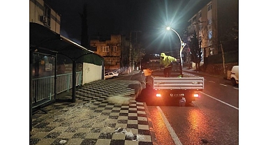 Büyükşehir, karla mücadelede 7/24 görevde
