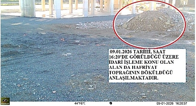 Hafriyatla çevreyi kirleten firmaya 3 milyon TL ceza