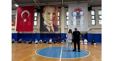Maltepe belediyesi karate kursu tamamlandı