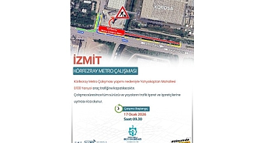 Yahyakaptan’ta trafik düzenlemesi