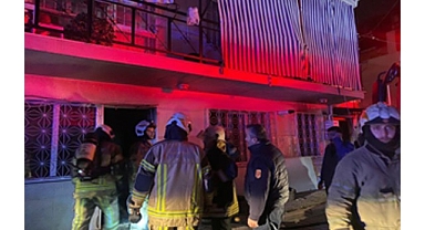 İzmir İtfaiyesi Buca’da yangına müdahale etti