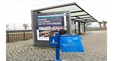 İzmir’de duraklar temiz ve düzenli