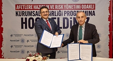 ‘Afetlere Hazırlık ve Risk Yönetimi Odaklı Kurumsal İş Birliği’ Protokolü İmzalandı