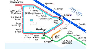 Ataşehir Kavşağı Tramvay Durağı’nın adı Flamingo oldu