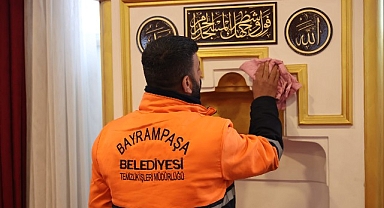 Bayrampaşa’da camiler Ramazan’a hazırlanıyor