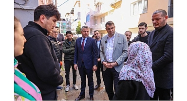 Buca’da sel seferberliği: Başkan Duman ve CHP İl Başkanı Güç sahada