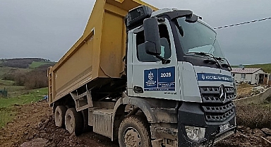 Derince Tahtalı Mahallesi’ne stabilize yol