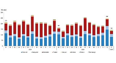 Motorlu Kara Taşıtları, Ocak 2026