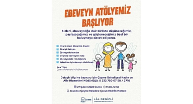 Çeşme Belediyesi’nden ebeveynlere destekleyici atölye