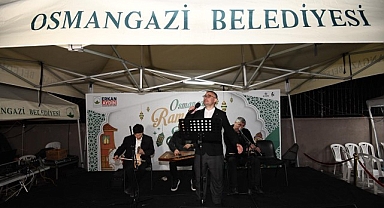 ‘Osmangazi Ramazan Sokağı’ Huzur Veren Ezgilerle Taçlandı