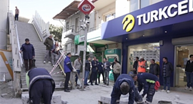Bayraklı Sevgi Yolu’nda yoğun tempo