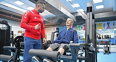 ASFİM’in spor tutkunu 86 yaşındaki delikanlısı  