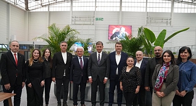 Cittaslow Ulusal Ağ Toplantısı öncesi Başkan Tugay’a ziyaret
