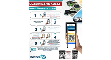 ‘Online Kocaeli Kart’ ile ulaşımda dijital kolaylık