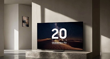Samsung Electronics üst üste 20. kez dünyanın 1 numaralı TV markası