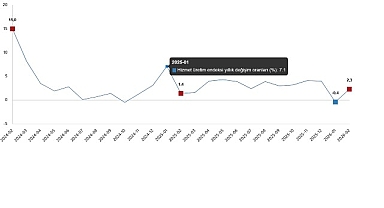 Hizmet Üretim Endeksi, Şubat 2026