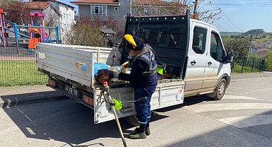 Kandıra’da Ot Biçme ve İlaçlama Seferberliği